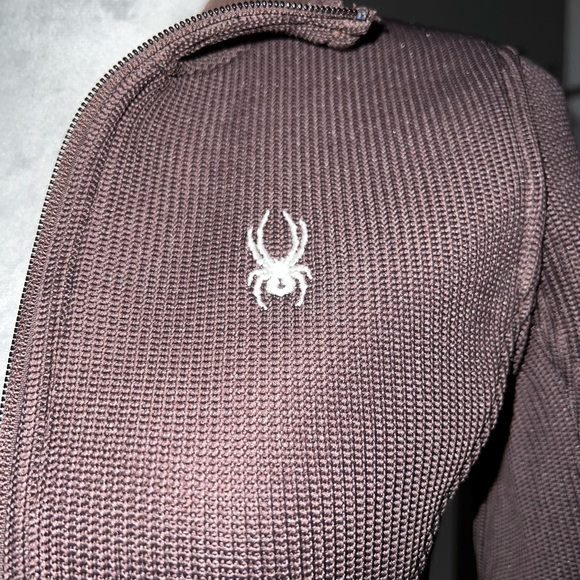 Spyder Full Zip Jacket - BROWN - Medium - Picture 2 of 13